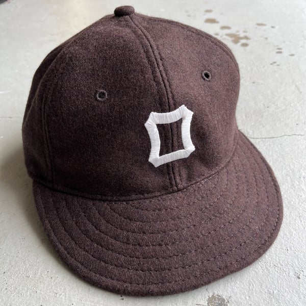 Image of *PRE-ORDER* Late 1930's Ball Cap (Charcoal Brown)