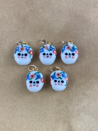 Image 1 of Tiny Skullflowers - Gold Lustre