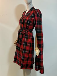 Image 3 of Tartan Tatyana Cape Coat