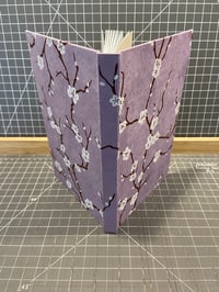 Image 4 of Hardcover Journal Purple Blossoms