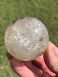 Image 4 of Included Quartz Sphere #3071
