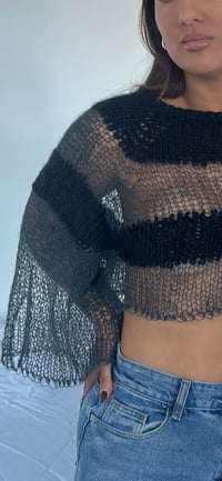 Image 3 of Dark Hues Crop Jumper 