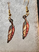 Image 2 of FEATHER EARINGS