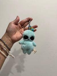 Blue Roswell Keychain