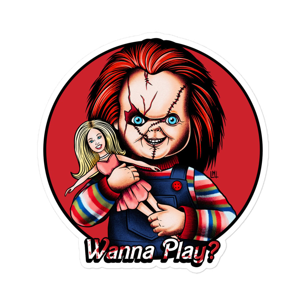 Image of Wanna Play? sticker
