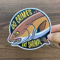 Do Crimes Redfish Sticker
