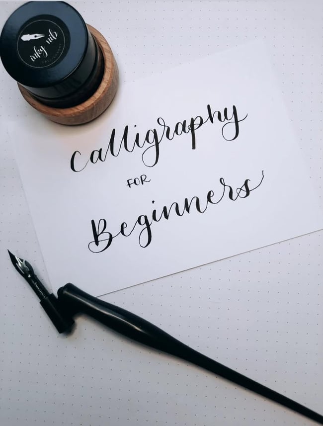 Dip Pen Calligraphy 