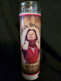 Image 2 of My choice Fafo gift box, aqua tofana , lorena bobbit, aileen wuornos candles,  candle, tea towel