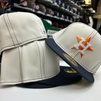 Image 2 of New Era 59Fifty Chrome Navy  🍊 