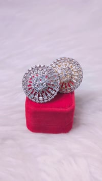 Image 5 of ADR45020_ Big American Diamond Adjustable Ring