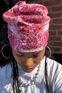 Image 4 of rose quartz beanie