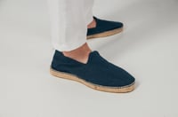 Image 4 of Alpargatas de espiga azules