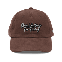 Image 4 of Friday Vintage corduroy cap