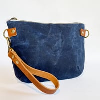 Image 5 of The Convertible in Navy Waxed Canvas