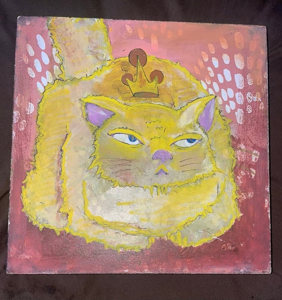 Image of King of cats art by RARELY X-MEN 