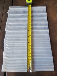 Image of White Drapery Curious Glass 6