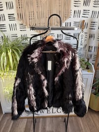 Image 1 of NWT Fashion Nova faux fur coat