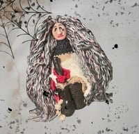 Image 4 of Handmade Baba Yaga Bottle Doll: Slavic Folklore Artifact