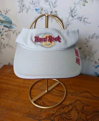 Image 3 of Hard Rock Cafe Visor Kona Hawaii Adjustable 100% Cotton Hat Cap