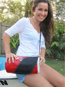 Image of Handmade sailcloth handbag