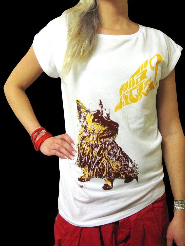 Image of MITÄ JÄTKÄ (rolled sleeves girls t-shirt)