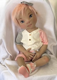 Image of Alyssa, 32” Pink Haired Toddler