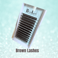 Brown Lashes .05 ( Volume)