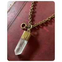 Image 4 of Solid Brass Choke Chain/Lariat Necklace