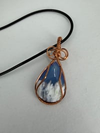 Image 1 of Plume Agate Pendant 