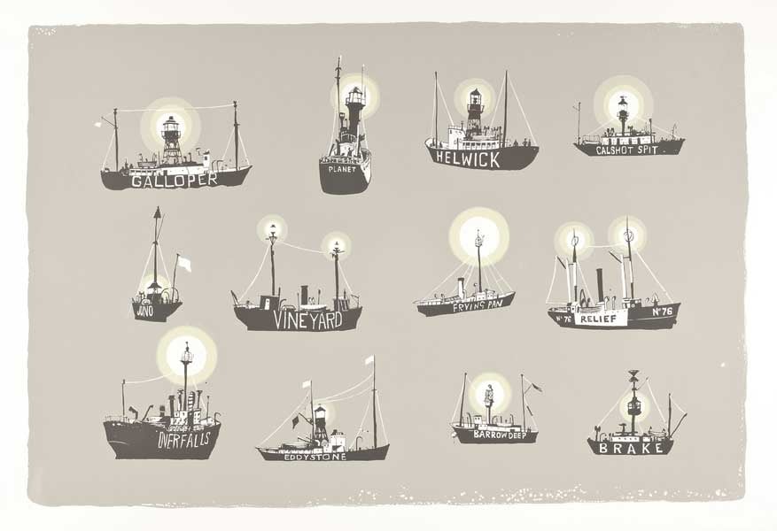 Image of Grey Sea Lightships