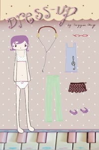 Image 1 of Dress Up Sticker (Biscuit Polka Dot) 