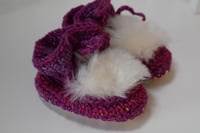 Image 1 of Wool Booties-6-12 months - Handmade in Ireland