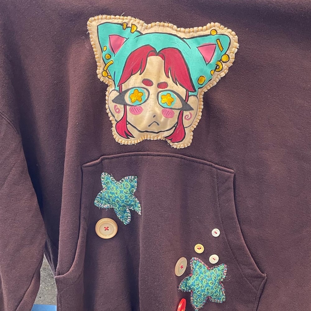 Image of Custom Kitty Hoodie 