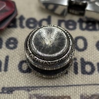 Image 19 of Preorder A New Linkage Button---DOME in Damasteel