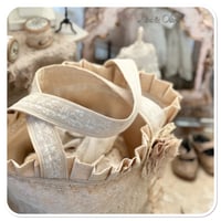 Image 5 of Vintage french Lace Bucket Tote Bag