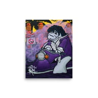 Image 1 of “Purple River” matte fine art print