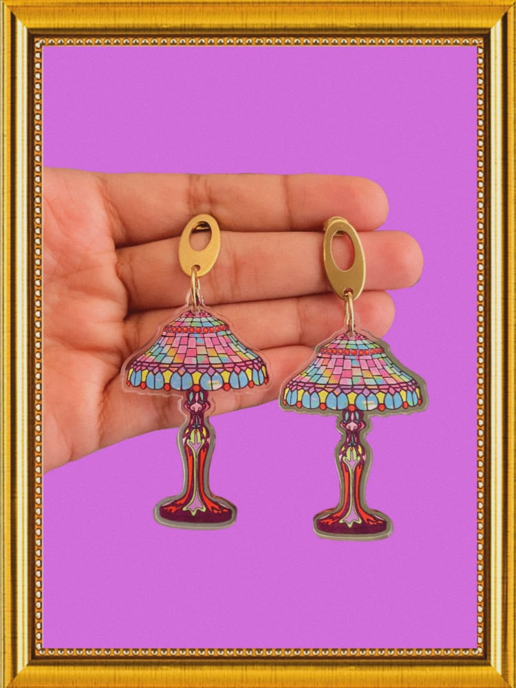 Image of Tifanny Lamp earrings