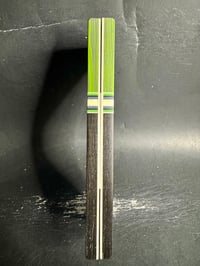 Image 4 of Burl G10 & Bog Oak Segmented Knife Scales