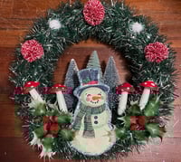 Image 4 of Saturday November 1st Winter Wonderland Tinsel Wreath Making Class 