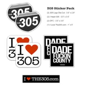 Image of 305 Sticker Pack