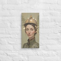 Pine and Low Lighting 10"x20" print on canvas