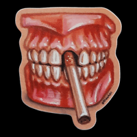teeth sticker 