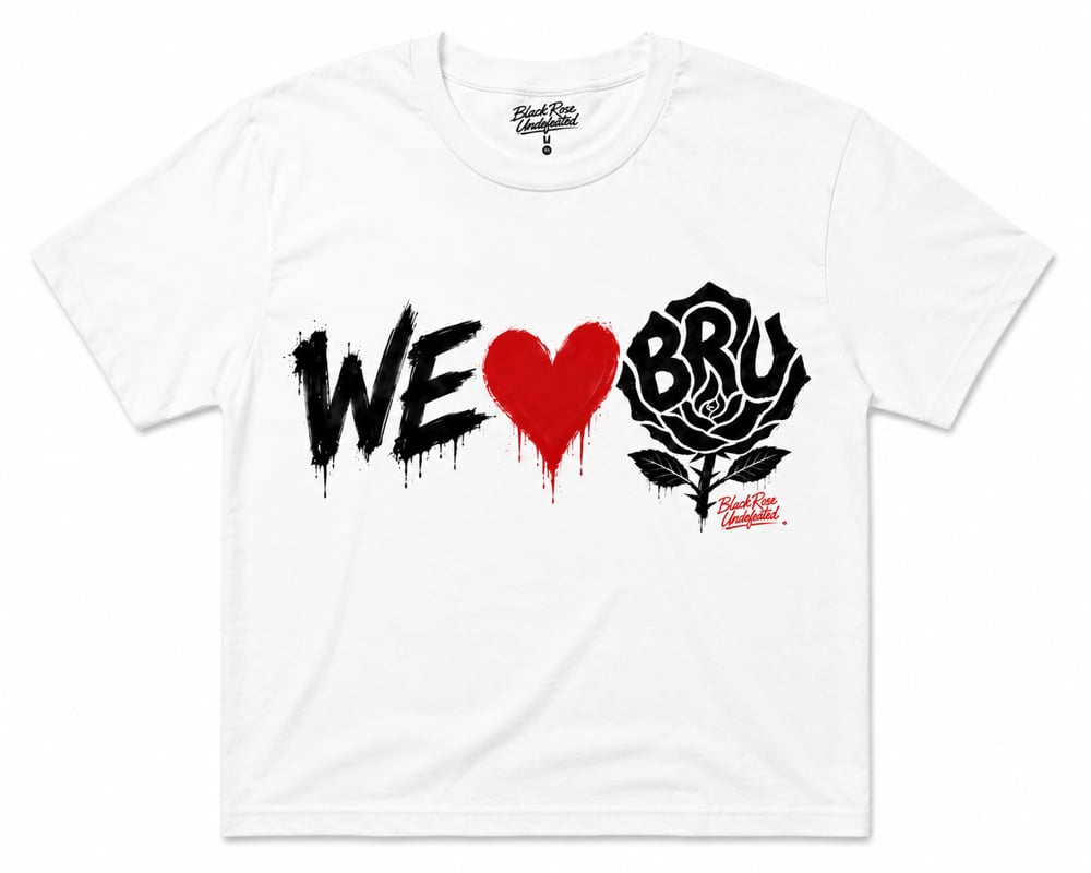 Image of WE LOVE BRU (WHITE)