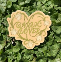 garlic lover stickers 