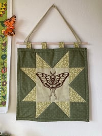 Image 2 of luna quilted wall hanging