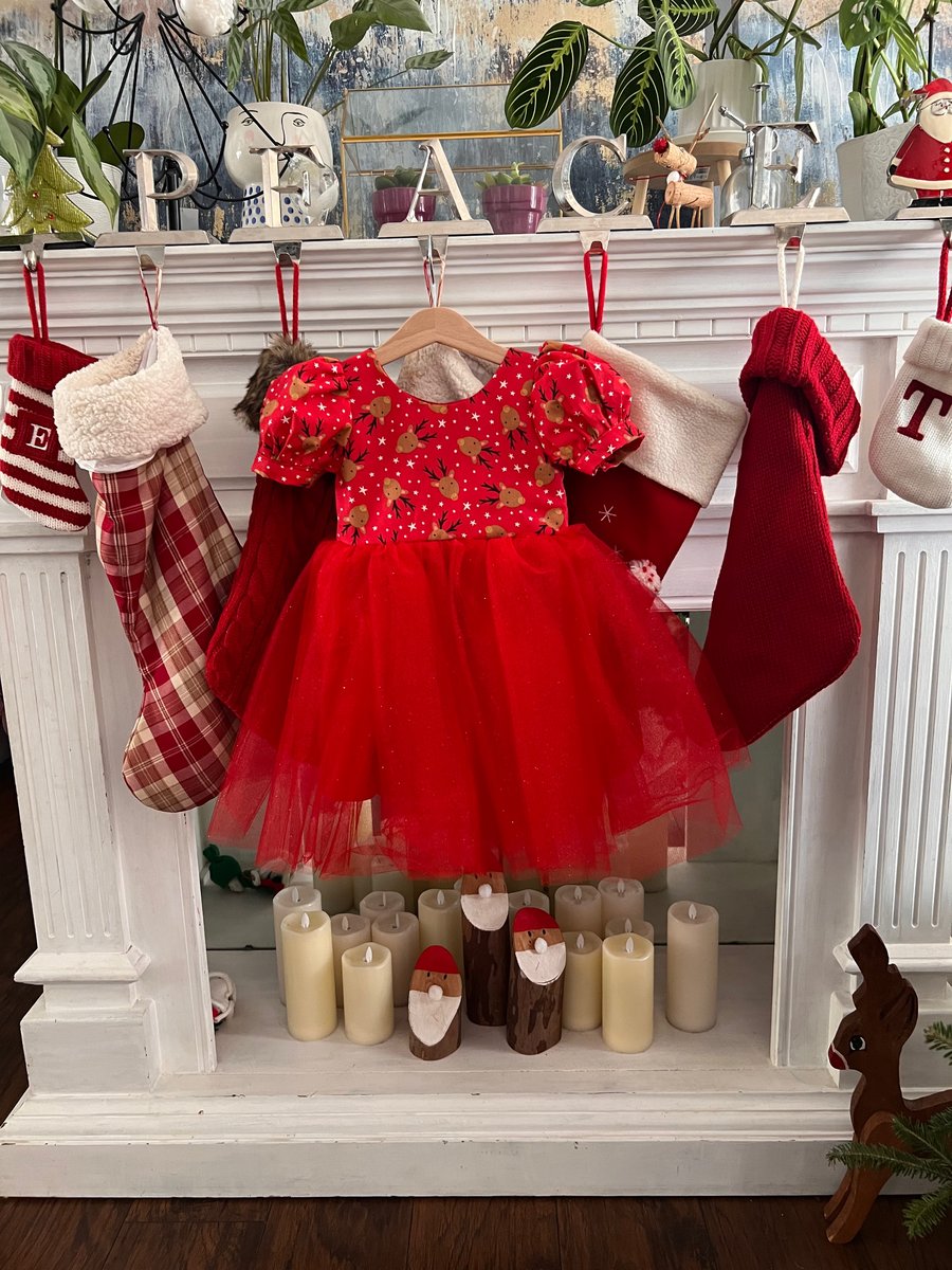 Reindeer Dress | Three Little Smiles Reindeer Dress | Three Little Smiles