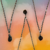 Image 1 of Obsidian Necklace