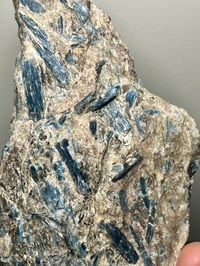 Image 10 of Kyanite in Quartz feldspar schist Brazil #2686