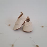Image 1 of Moccasins - Chalk