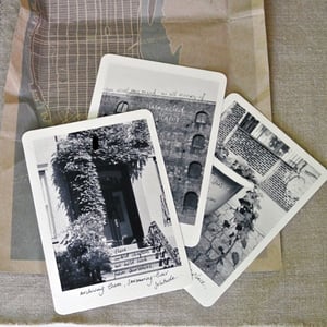 Image of Humphrey's New York postcard set. set of 3, encased in a map.